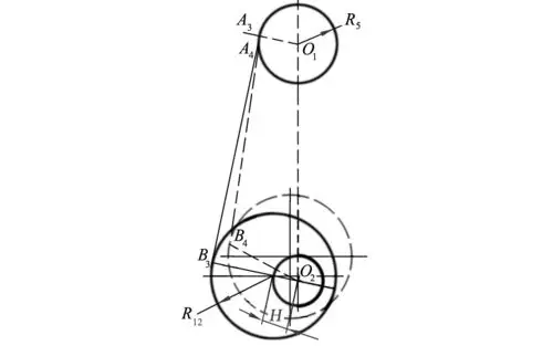 环锭细纱机导纱板升降机构改进_《纺织器材》杂志2018年第02期