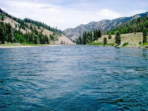 snake river view from skiff - jackson hole wyoming | flickr –