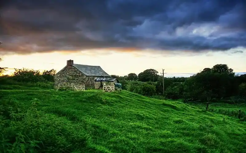 农村小屋壁纸1280x800分辨率查看