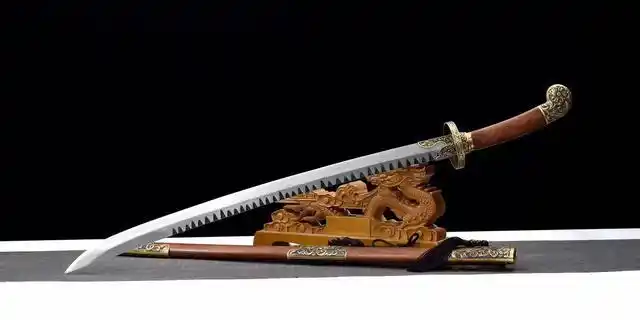 背槽龙牙古清腰刀