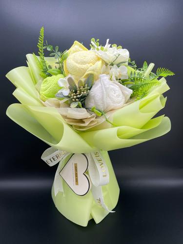 苏尚儿毛巾毕业季手工花束小熊花束创意礼品定制伴手礼礼物毛巾花