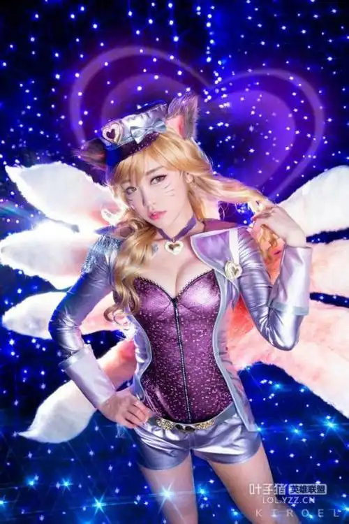 lol螺旋猫阿狸cosplay高清极限性感魅惑