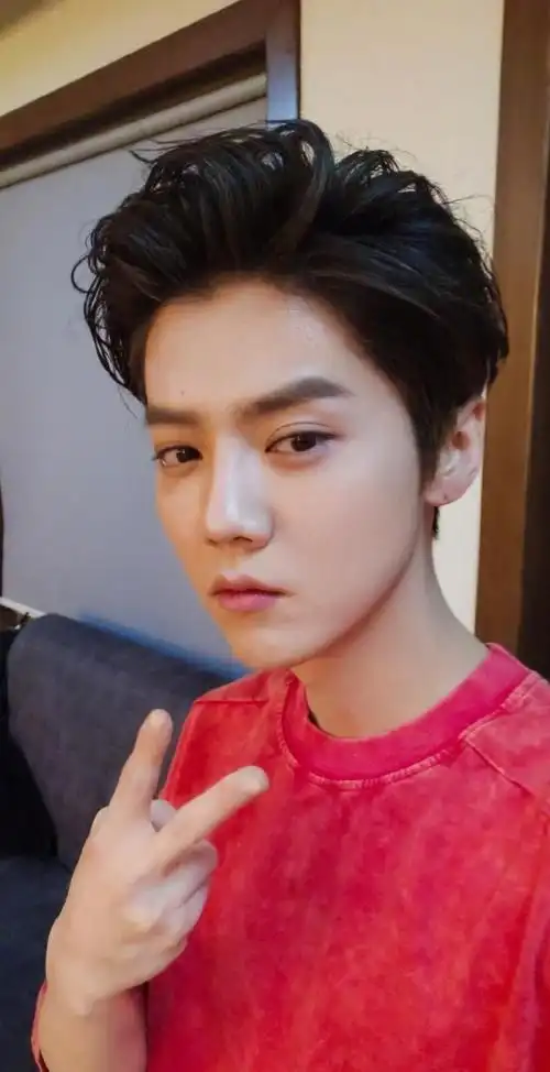 up主称鹿晗做了4项整容手术,没做好脸部管理导致脸崩,太敢说了