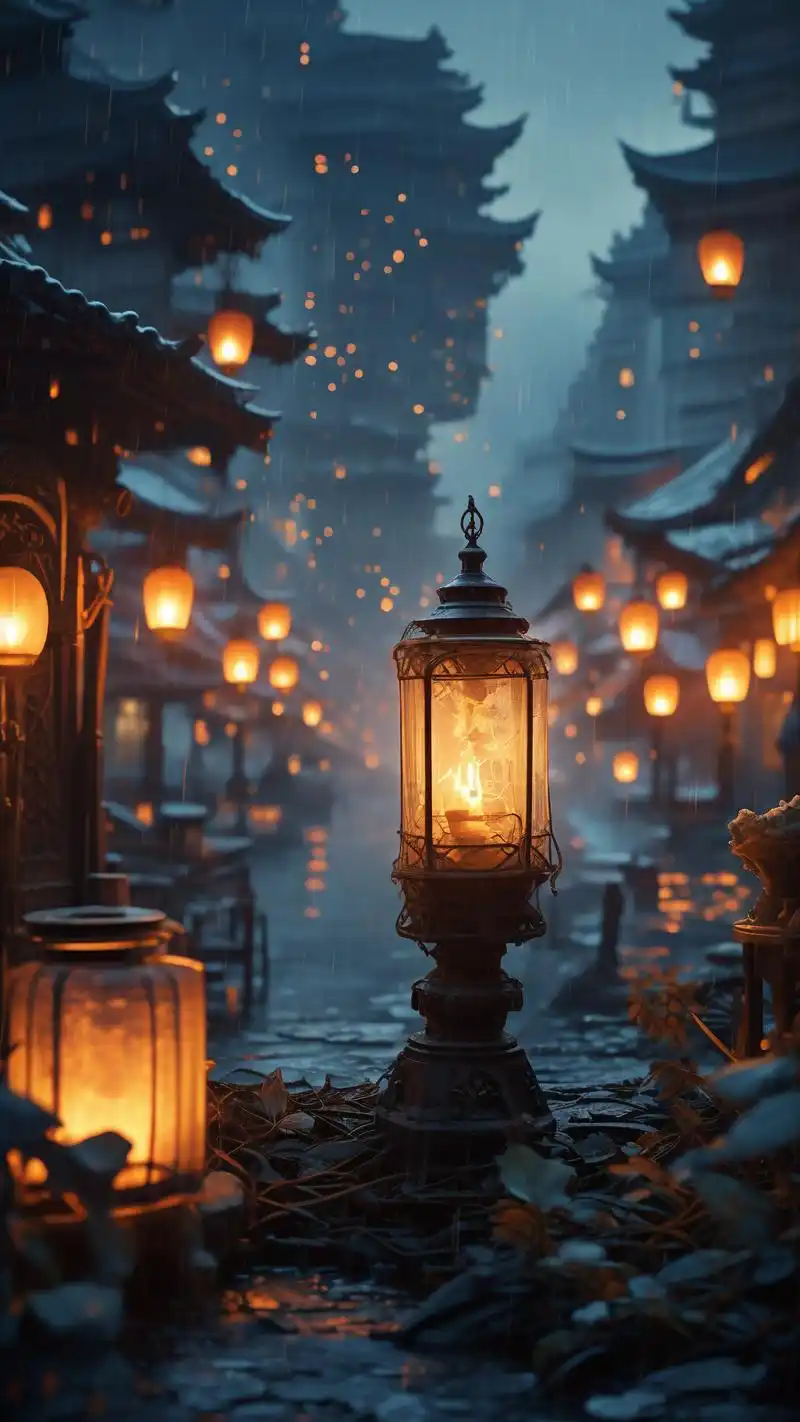 夜景壁纸合集92 穿梭在繁华都市的夜晚,灯光闪烁却难掩内心的寂寞