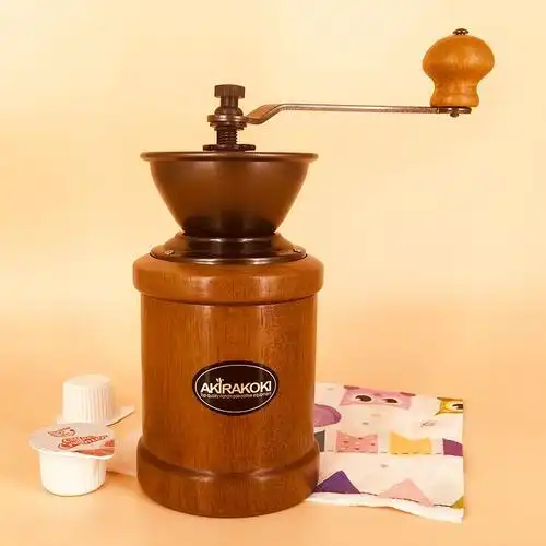 akira正晃行手摇磨豆机手磨咖啡机家用小型手动咖啡豆研磨器a12a13送