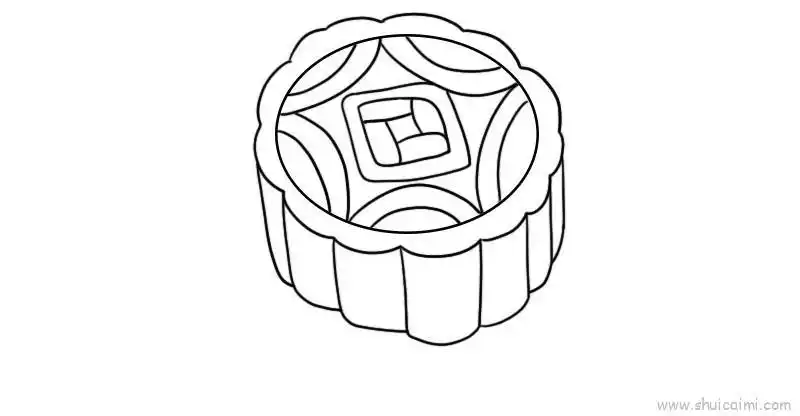 月饼儿童画怎么画月饼简笔画简单又好看