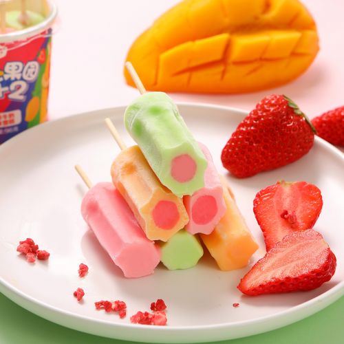 香域流心果园水果牛奶口味迷你雪糕冰淇淋冰激凌冰淇淋