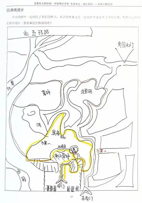 博识课程 | 相约奥森,拥抱自然 ——记首都师大附中初一年级奥森公园