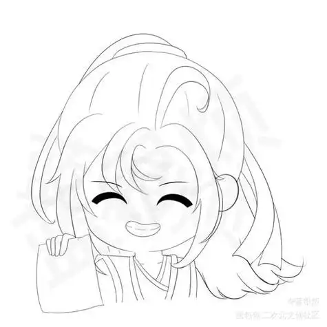 魏无羡q版简笔画 魏无羡q版简笔画手绘