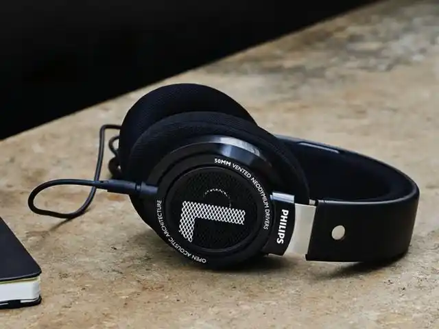 爆款hifi监听耳机飞利浦shp9500特价419元