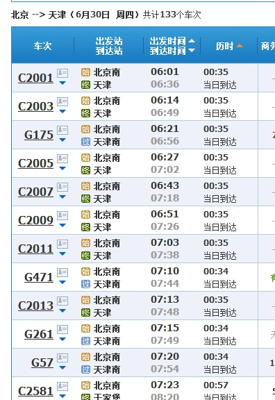 北京地铁巴沟站到天津大寺怎么坐车