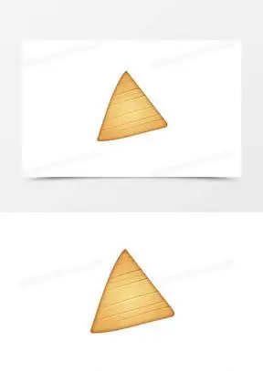 卡通三角形图片素材