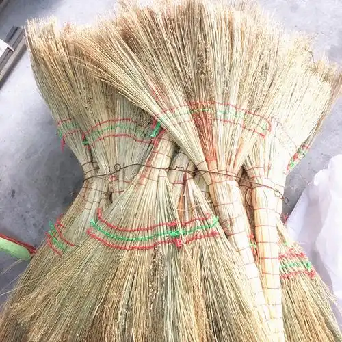 工地物业漂白大笤帚高粱苗大扫把扫帚不带种子小号金丝苗笤帚批发