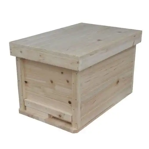 蜜蜂箱全套养蜂工具杉木组装好蜂桶诱蜂箱蜂巢中蜂箱