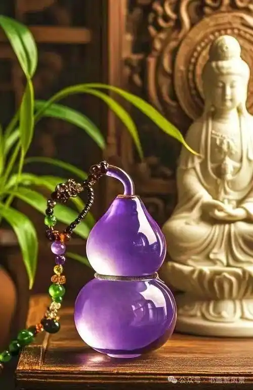 紫晶葫芦,太漂亮了