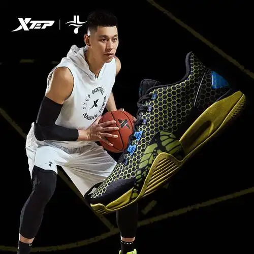 林书豪一代特步同款男鞋2020年冬季新款限定实战篮球鞋