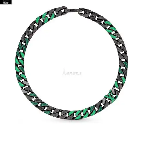 【包邮包税】 lv路易威登 21年春夏 男士 项链 louis vuitton 2054