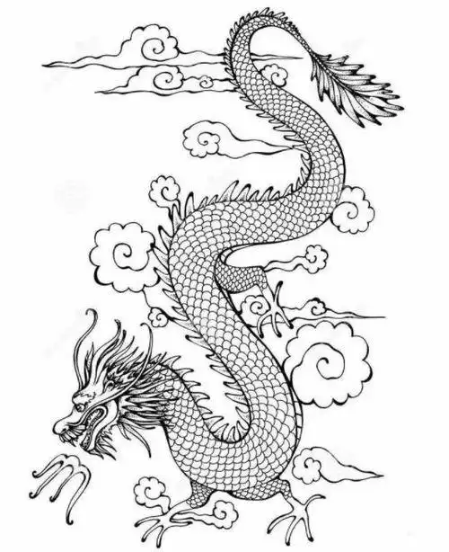 简笔画龙简笔画龙的画法最简单