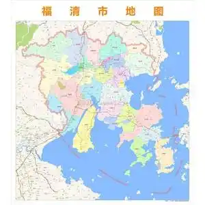 福清地图