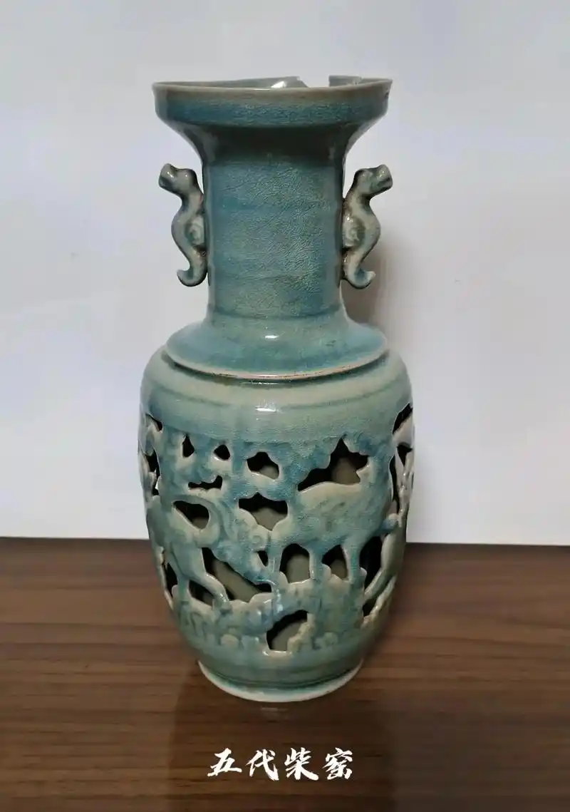 五代柴窑.青如天,明如镜,薄如纸,声如磬,就是对该 - 抖音