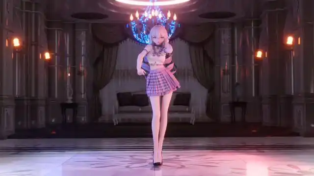 mmd二次元舞蹈慢摇