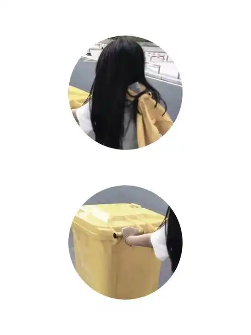 拜托,黄色的垃圾桶超酷的好不好