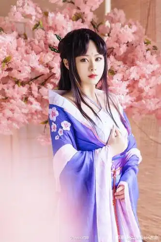 《仙剑奇侠传四》柳梦璃cos,古风灵动,好一个温婉雅致的美人