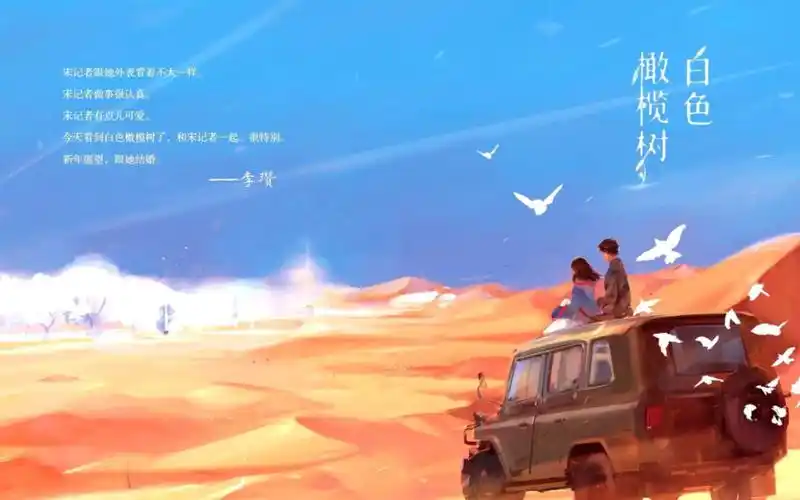 "宋冉遇见李瓒的那天,是很平凡的一天."/《白色橄榄树》