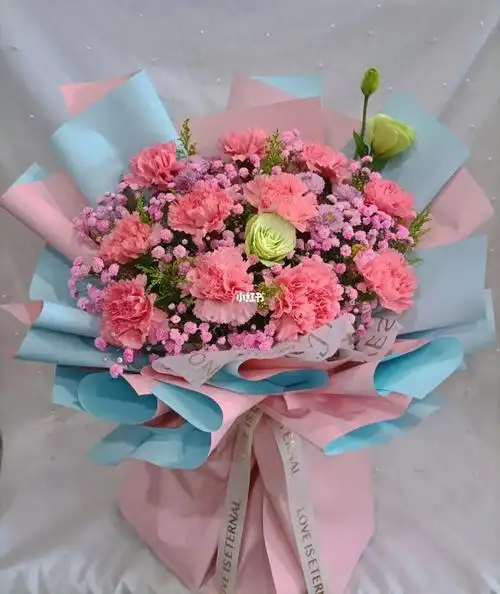 三八女神节11朵康乃馨花束