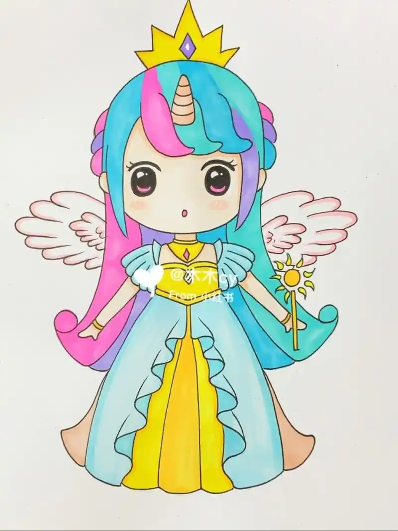 q版动漫人物 迷你世界里的宇宙公主9499,有点可爱哦[爱你] 94