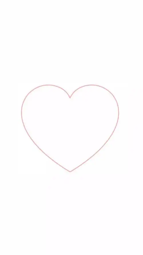 爱心清新简约粉色壁纸