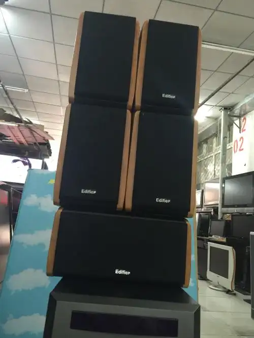 9新 经典老款 漫步者s5.1 多媒体影院系统 漫步者 音箱