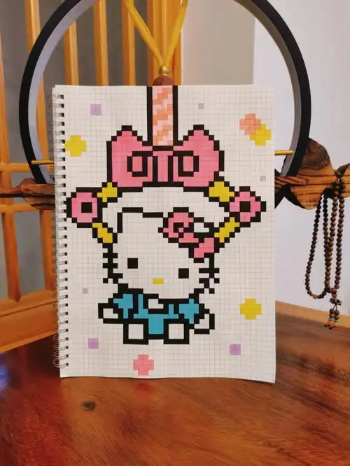 像素画临摹78抓娃娃咯