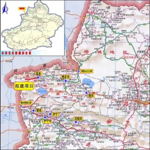 龙建股份新疆公司以自有资质中标新疆x208线温泉县-牙玛特-新疆北鲵