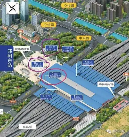 提醒地铁1号线郑州东站g出入口明日至29日临时关闭