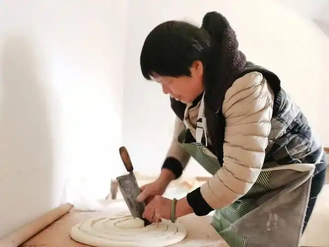 记忆里的老味道三门纯手工垂面