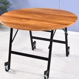 折叠大桌子圆形图片