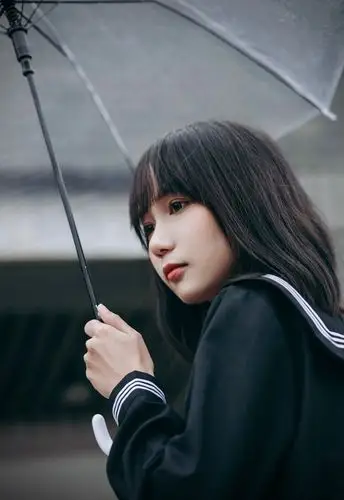 阴天情绪jk人像