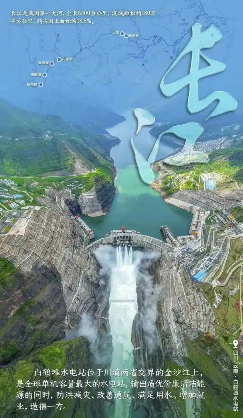 长江,黄河,松花江,塔里木河…奔腾的江河,见证着生生不息的中 - 抖音