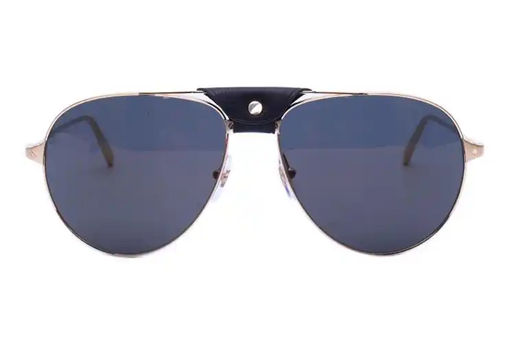 19秋冬新品cartier/卡地亚太阳镜男女款经典飞行员墨镜个性潮流遮阳