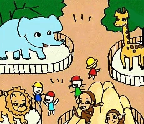 【强烈推荐】小学一年级看图写话《游动物园》6篇范文