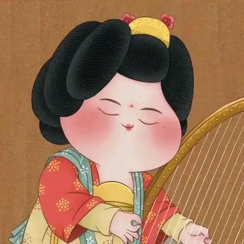 女唐朝古风q版头像 女生头像图片大全 -【爱个性】