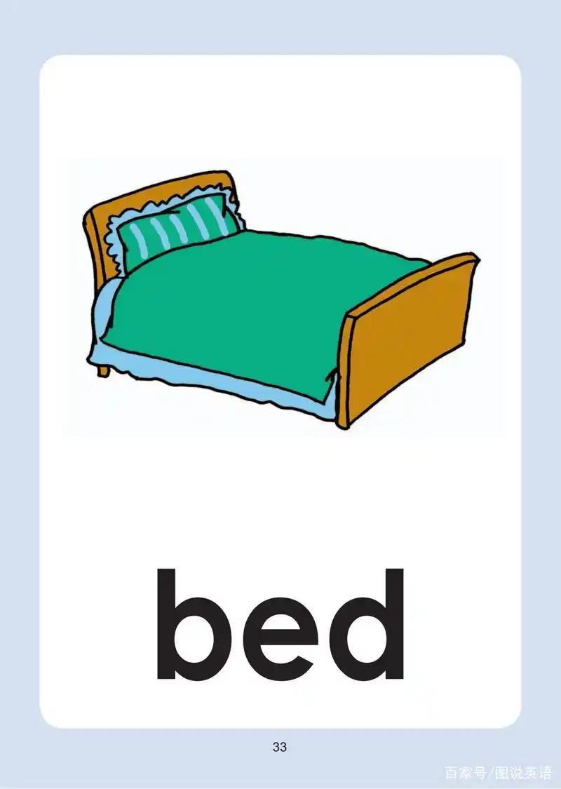 图说英语单词:小学英语单词闪卡,350个常用单词