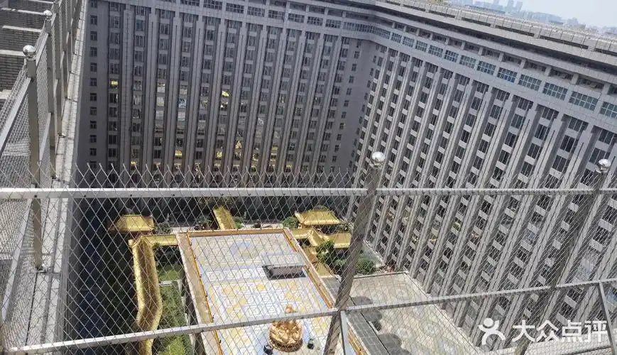 万家丽的停机坪和文化大观园