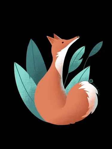 狐狸|插画|插画习作|红橡树yaaaaa - 临摹作品 - 站酷 (zcool)