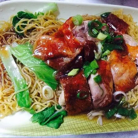 鸭腿捞面