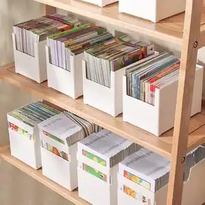 儿童分级绘本读物收纳盒书本书籍raz牛津树海尼曼书柜储物整理箱