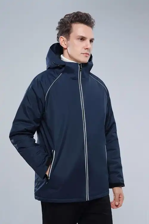 冬季保时捷冲锋加厚防水男女户外工作服登山可拆卸冲锋衣