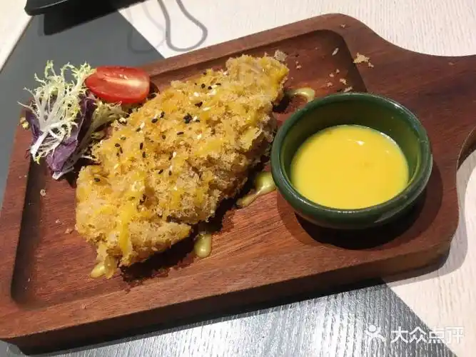 青苔行星·现代蔬食料理(深业上城店)荔蓉炸素排图片