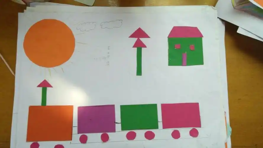 东方学校 一5班 好玩的数学,有趣的图形,动手做,快乐玩